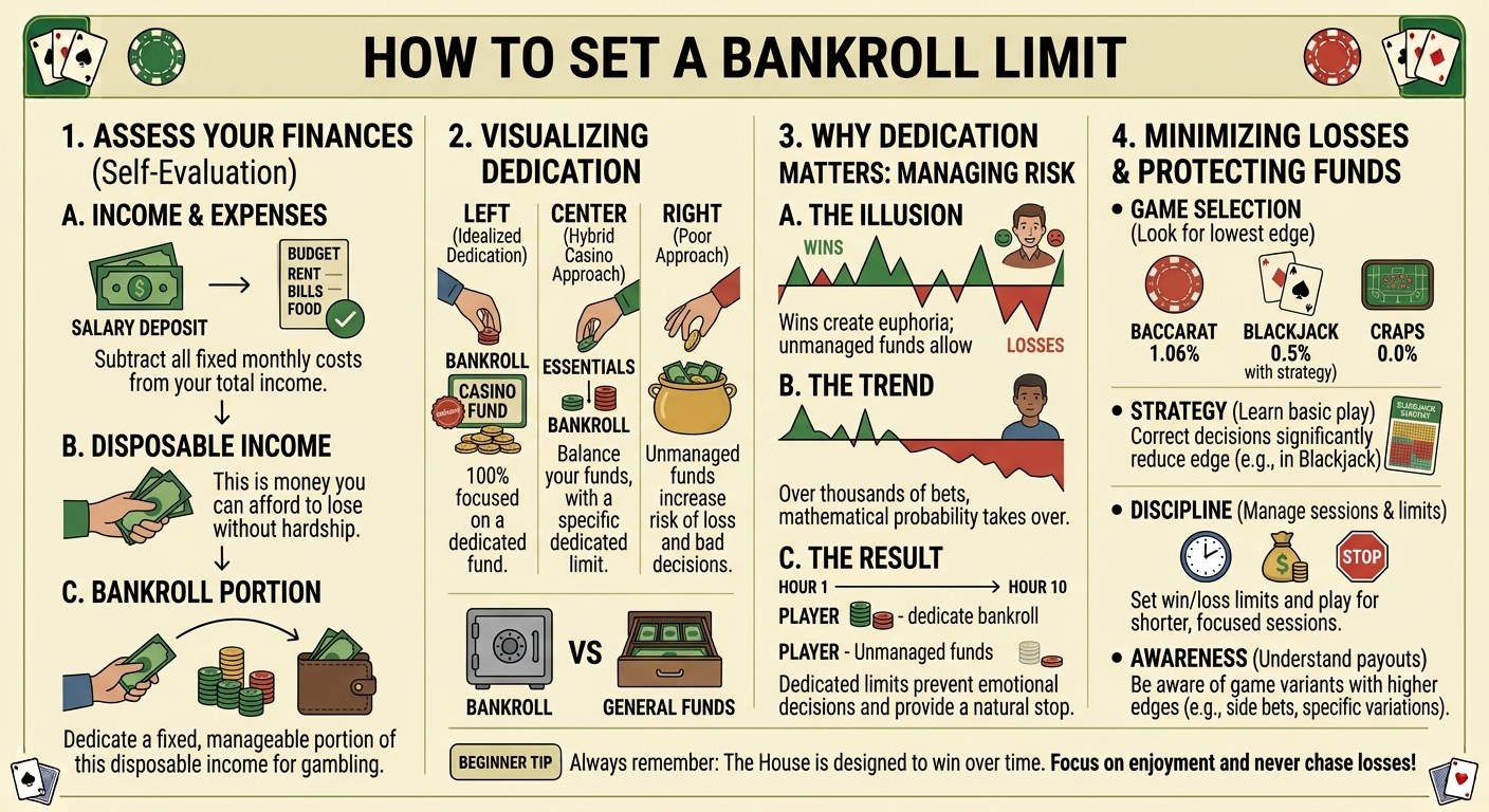 Bankroll planning infographic