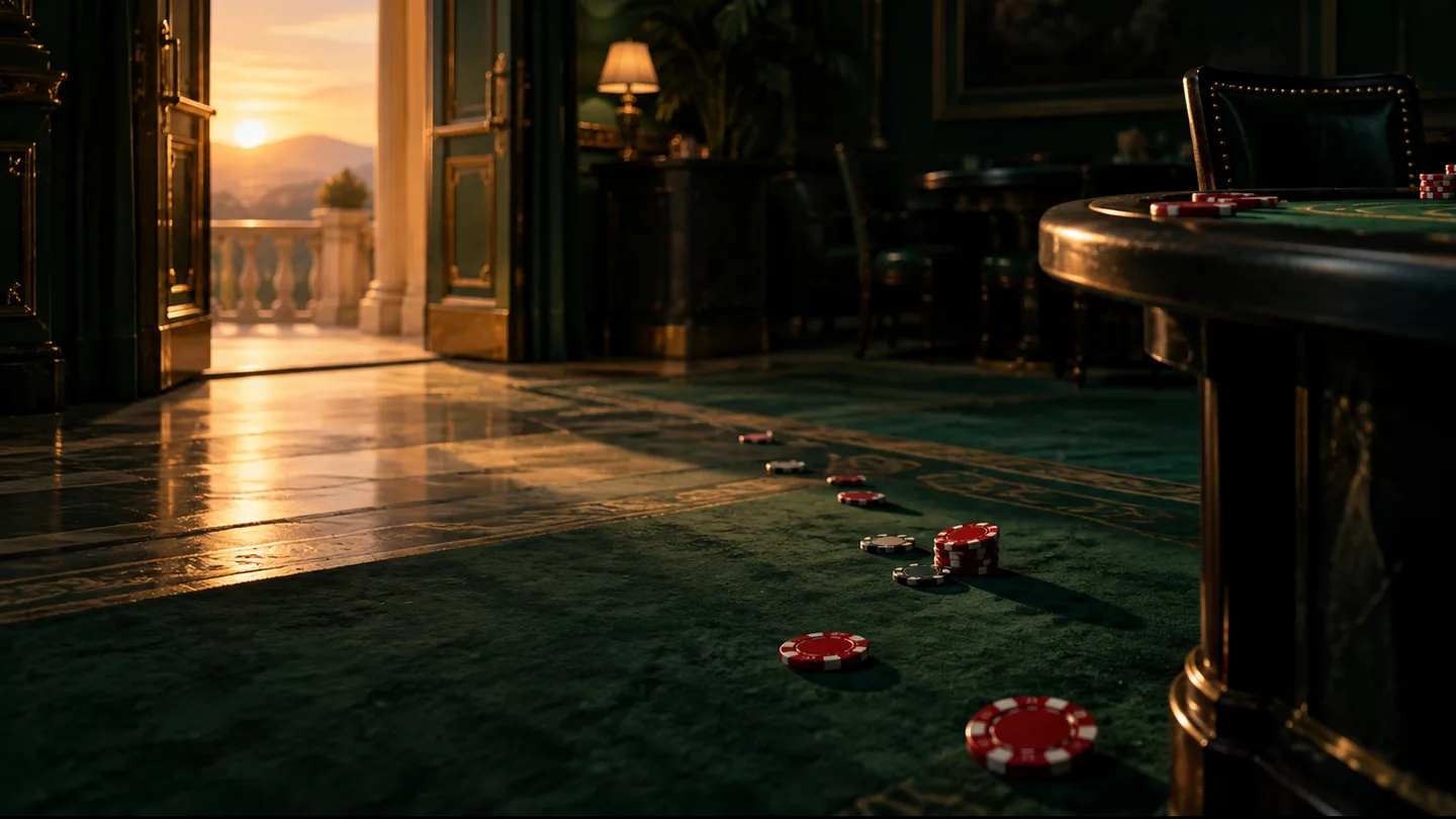 calm landscape with sunrise over hills, symbolizing a fresh start in responsible gaming